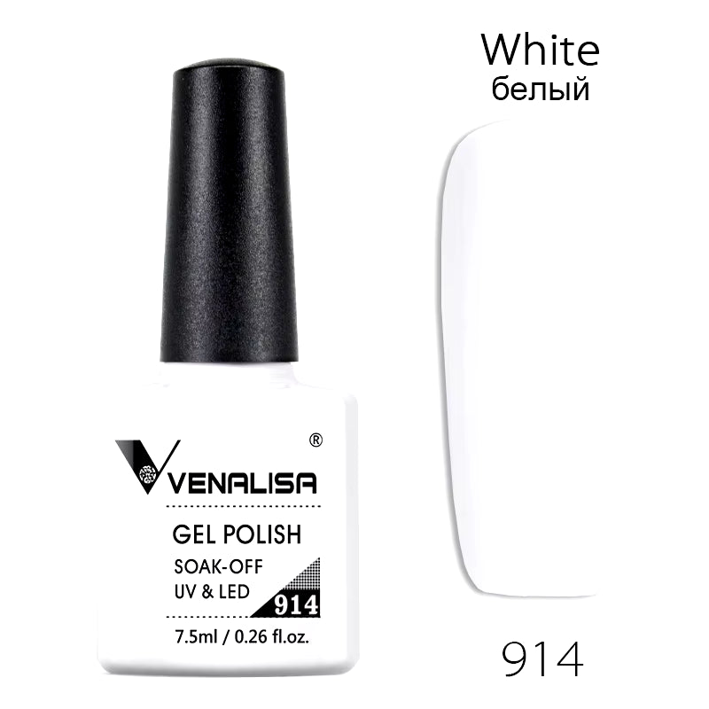 Nail Gel Polish Semi Permanent Gellack Nail Art Salon 120 Color Glitter 7.5Ml Soak off Organic UV LED Nail Gel Varnish