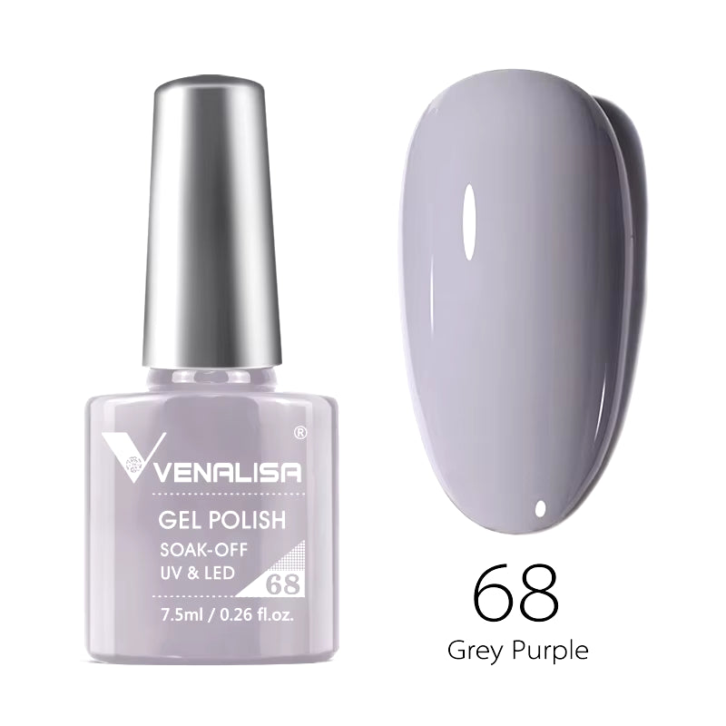 Nail Gel Polish Semi Permanent Gellack Nail Art Salon 120 Color Glitter 7.5Ml Soak off Organic UV LED Nail Gel Varnish