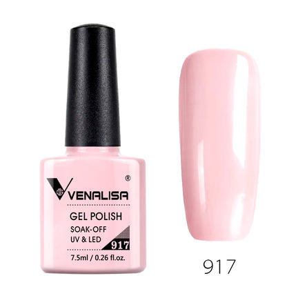 Nail Gel Polish Semi Permanent Gellack Nail Art Salon 120 Color Glitter 7.5Ml Soak off Organic UV LED Nail Gel Varnish