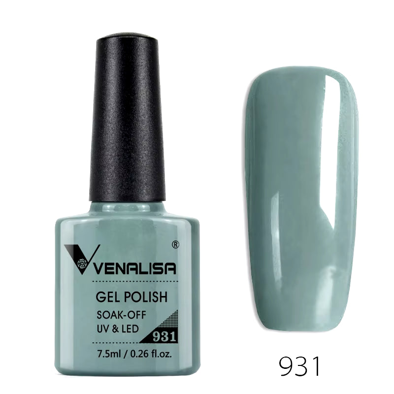 Nail Gel Polish Semi Permanent Gellack Nail Art Salon 120 Color Glitter 7.5Ml Soak off Organic UV LED Nail Gel Varnish