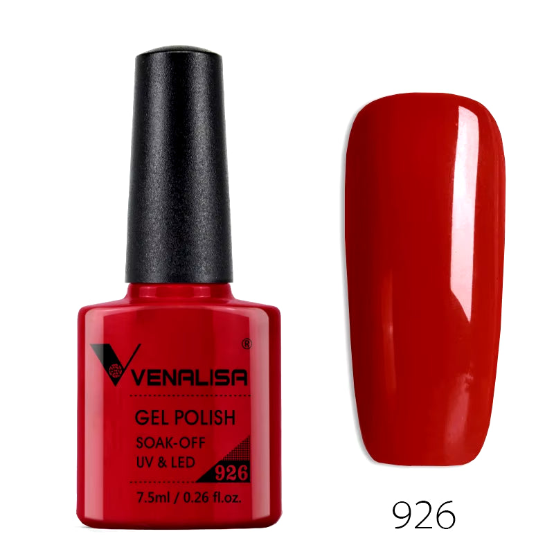 Nail Gel Polish Semi Permanent Gellack Nail Art Salon 120 Color Glitter 7.5Ml Soak off Organic UV LED Nail Gel Varnish