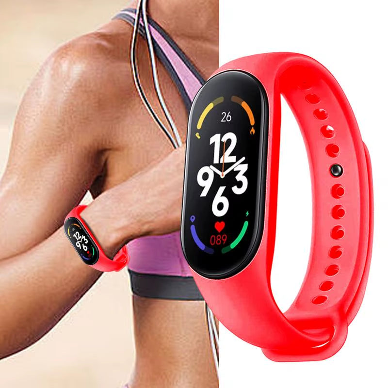 M7 Activity Fitness Trackers Fitness Tracker Watch Smart Watch with Blood Pressure Monitor Sleep Tracker Smart Watch for Weather