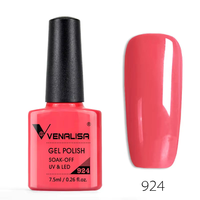 Nail Gel Polish Semi Permanent Gellack Nail Art Salon 120 Color Glitter 7.5Ml Soak off Organic UV LED Nail Gel Varnish