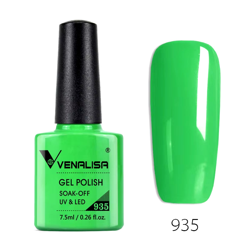 Nail Gel Polish Semi Permanent Gellack Nail Art Salon 120 Color Glitter 7.5Ml Soak off Organic UV LED Nail Gel Varnish