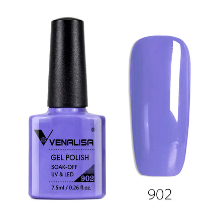 Nail Gel Polish Semi Permanent Gellack Nail Art Salon 120 Color Glitter 7.5Ml Soak off Organic UV LED Nail Gel Varnish