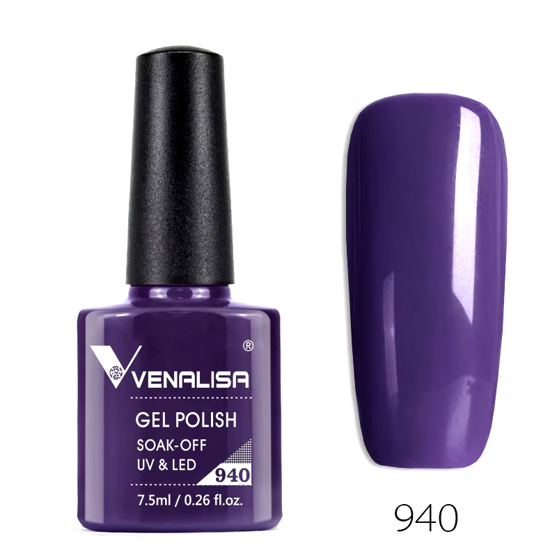Nail Gel Polish Semi Permanent Gellack Nail Art Salon 120 Color Glitter 7.5Ml Soak off Organic UV LED Nail Gel Varnish