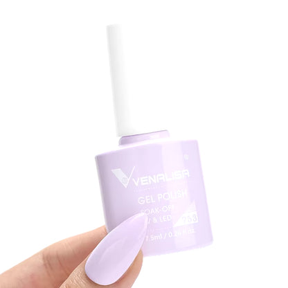 Nail Gel Polish Semi Permanent Gellack Nail Art Salon 120 Color Glitter 7.5Ml Soak off Organic UV LED Nail Gel Varnish