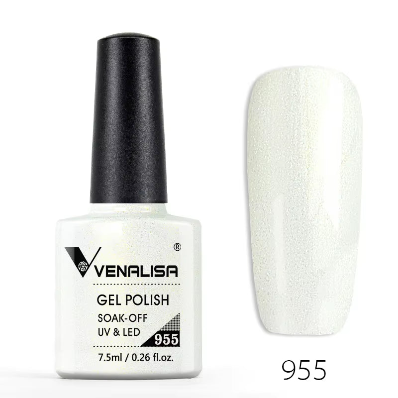 Nail Gel Polish Semi Permanent Gellack Nail Art Salon 120 Color Glitter 7.5Ml Soak off Organic UV LED Nail Gel Varnish