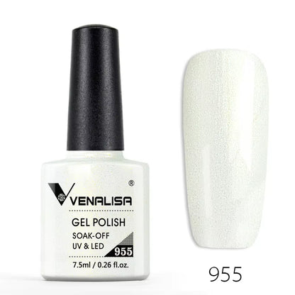 Nail Gel Polish Semi Permanent Gellack Nail Art Salon 120 Color Glitter 7.5Ml Soak off Organic UV LED Nail Gel Varnish