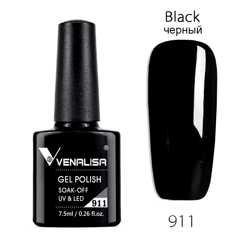 Nail Gel Polish Semi Permanent Gellack Nail Art Salon 120 Color Glitter 7.5Ml Soak off Organic UV LED Nail Gel Varnish