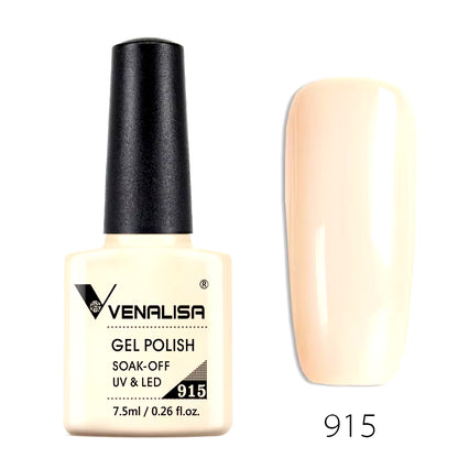 Nail Gel Polish Semi Permanent Gellack Nail Art Salon 120 Color Glitter 7.5Ml Soak off Organic UV LED Nail Gel Varnish