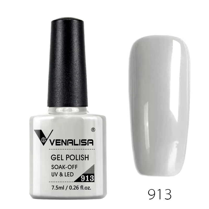 Nail Gel Polish Semi Permanent Gellack Nail Art Salon 120 Color Glitter 7.5Ml Soak off Organic UV LED Nail Gel Varnish