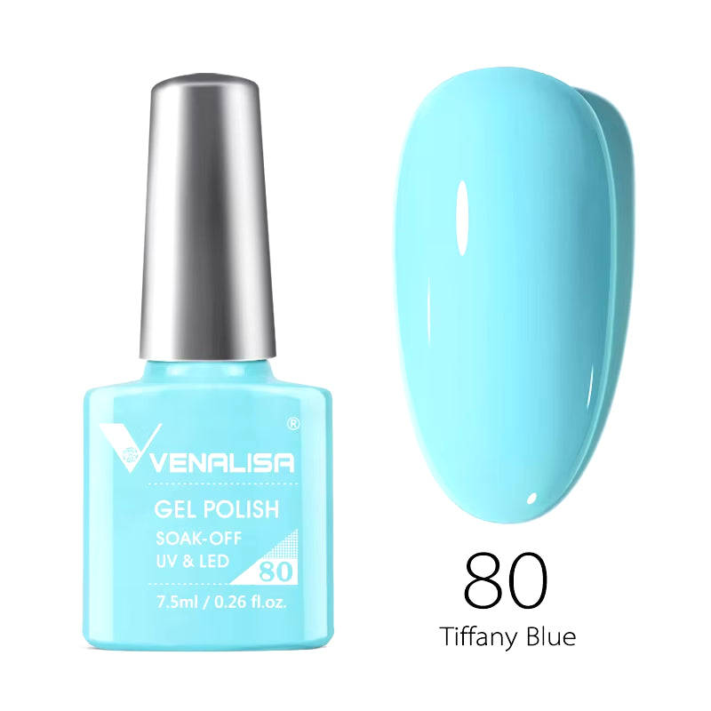 Nail Gel Polish Semi Permanent Gellack Nail Art Salon 120 Color Glitter 7.5Ml Soak off Organic UV LED Nail Gel Varnish