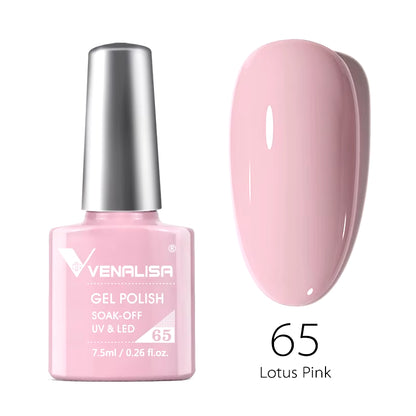 Nail Gel Polish Semi Permanent Gellack Nail Art Salon 120 Color Glitter 7.5Ml Soak off Organic UV LED Nail Gel Varnish