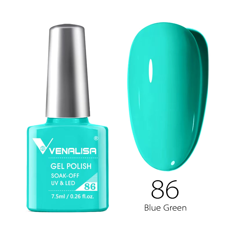 Nail Gel Polish Semi Permanent Gellack Nail Art Salon 120 Color Glitter 7.5Ml Soak off Organic UV LED Nail Gel Varnish