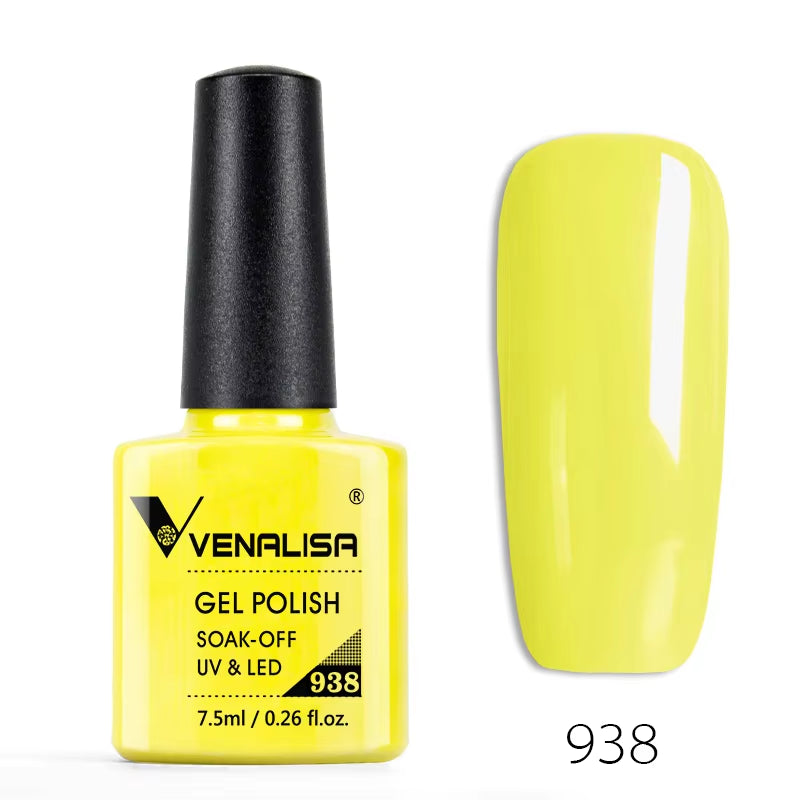Nail Gel Polish Semi Permanent Gellack Nail Art Salon 120 Color Glitter 7.5Ml Soak off Organic UV LED Nail Gel Varnish