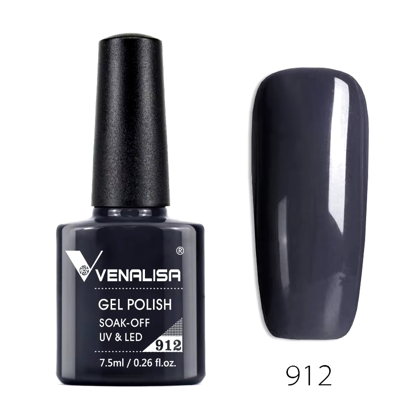 Nail Gel Polish Semi Permanent Gellack Nail Art Salon 120 Color Glitter 7.5Ml Soak off Organic UV LED Nail Gel Varnish