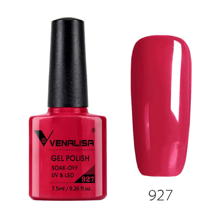 Nail Gel Polish Semi Permanent Gellack Nail Art Salon 120 Color Glitter 7.5Ml Soak off Organic UV LED Nail Gel Varnish