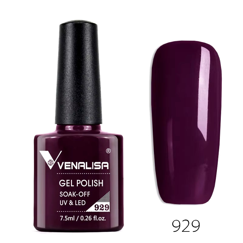 Nail Gel Polish Semi Permanent Gellack Nail Art Salon 120 Color Glitter 7.5Ml Soak off Organic UV LED Nail Gel Varnish