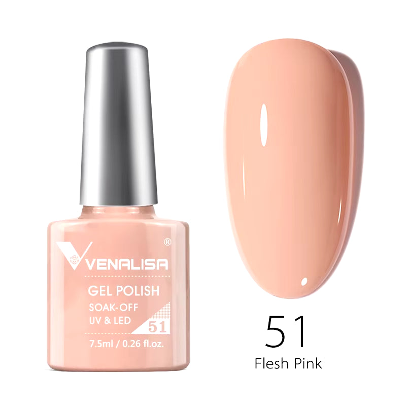 Nail Gel Polish Semi Permanent Gellack Nail Art Salon 120 Color Glitter 7.5Ml Soak off Organic UV LED Nail Gel Varnish