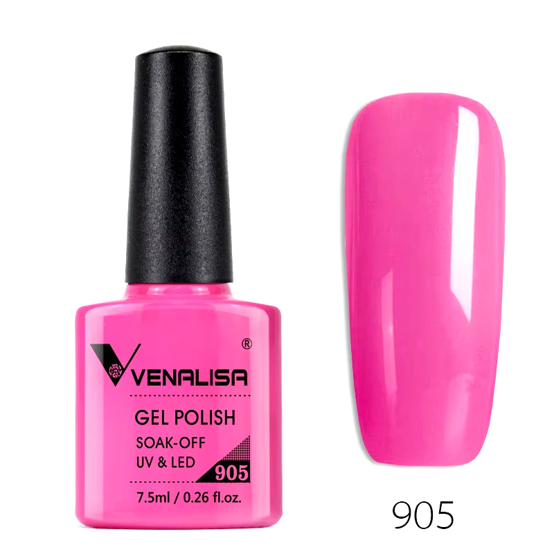 Nail Gel Polish Semi Permanent Gellack Nail Art Salon 120 Color Glitter 7.5Ml Soak off Organic UV LED Nail Gel Varnish