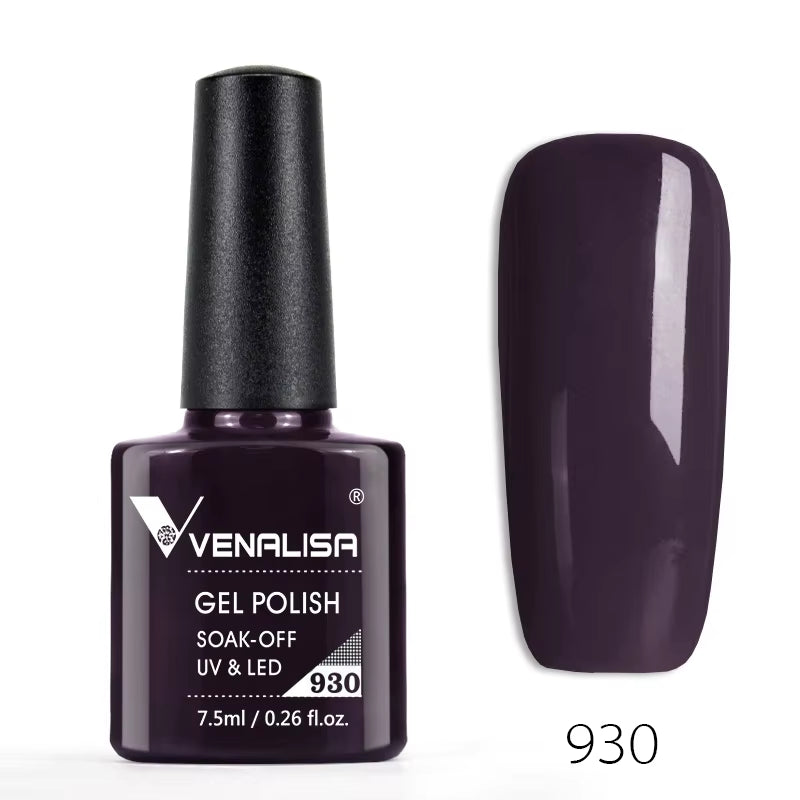 Nail Gel Polish Semi Permanent Gellack Nail Art Salon 120 Color Glitter 7.5Ml Soak off Organic UV LED Nail Gel Varnish