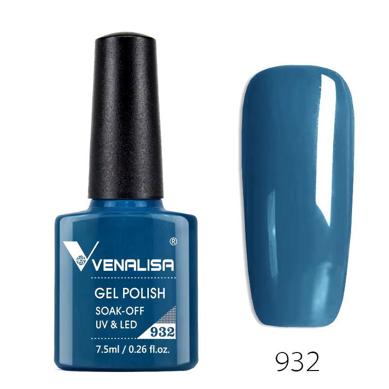 Nail Gel Polish Semi Permanent Gellack Nail Art Salon 120 Color Glitter 7.5Ml Soak off Organic UV LED Nail Gel Varnish