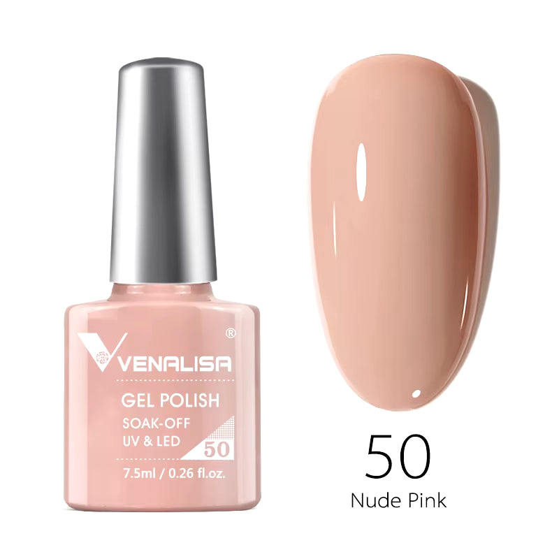 Nail Gel Polish Semi Permanent Gellack Nail Art Salon 120 Color Glitter 7.5Ml Soak off Organic UV LED Nail Gel Varnish