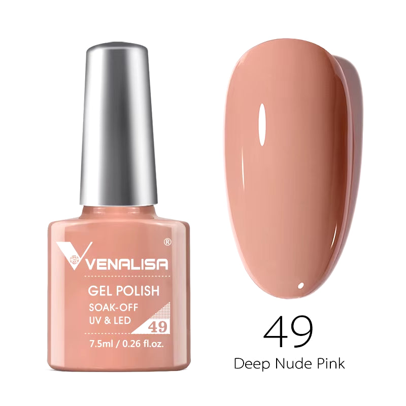 Nail Gel Polish Semi Permanent Gellack Nail Art Salon 120 Color Glitter 7.5Ml Soak off Organic UV LED Nail Gel Varnish